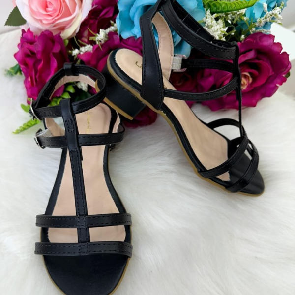 Sandalia Flor Di Mila Mariana Preto