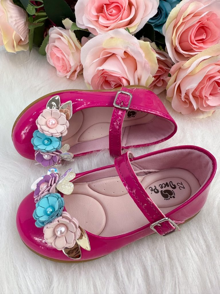 Sapatilha Doce Pe Juju Jardim Encantado Pink