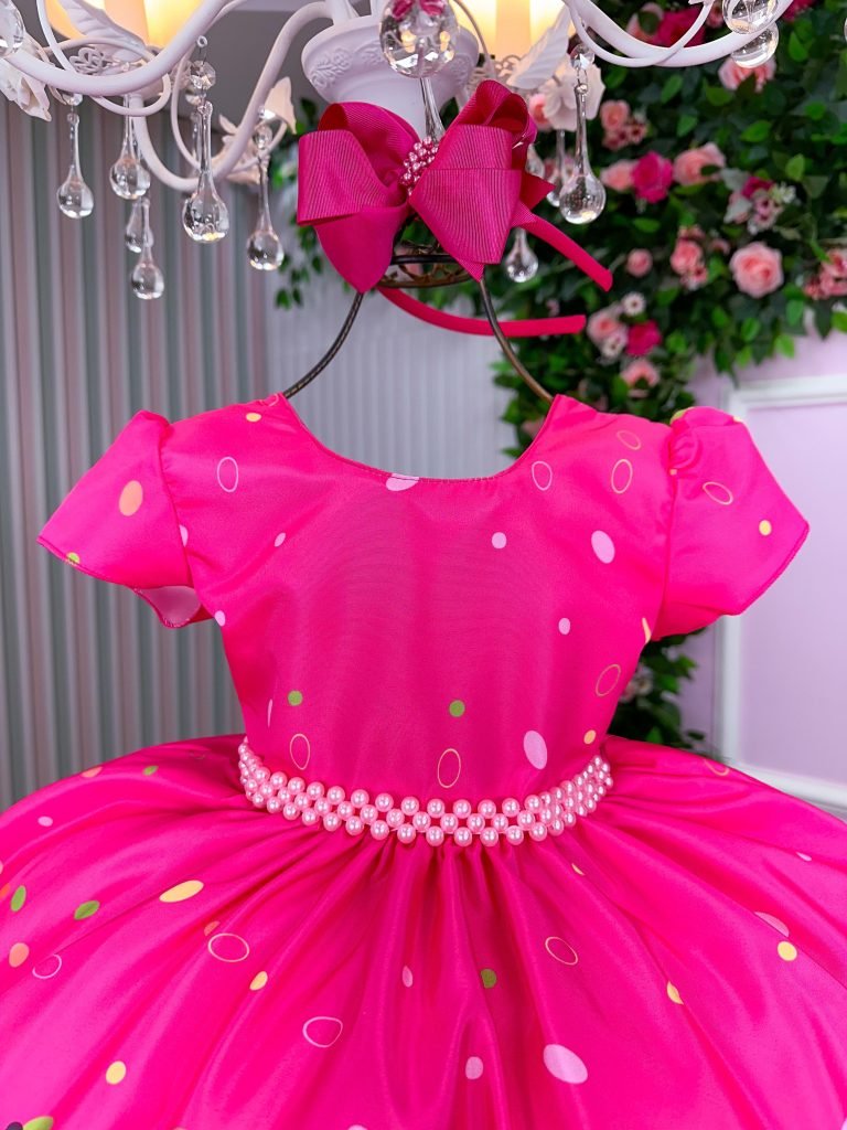 Vestido Tematicos Ysa Kids Divertidamente Pink