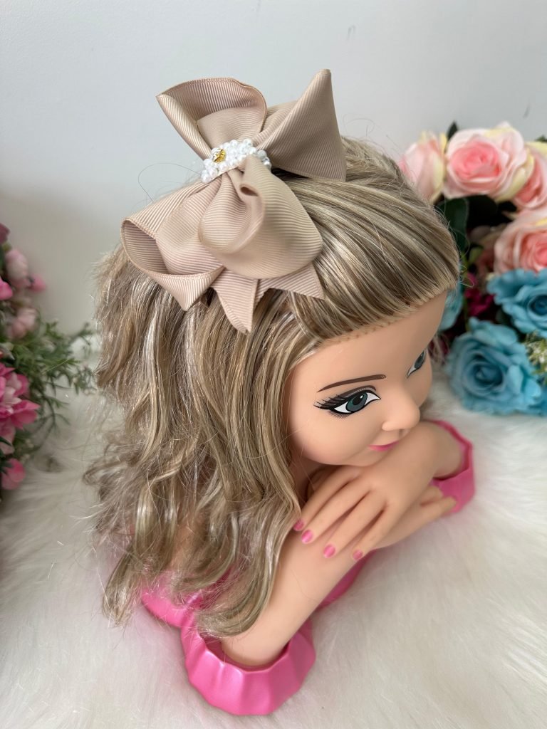 Laço Belli Strass Maria Alice Marfim