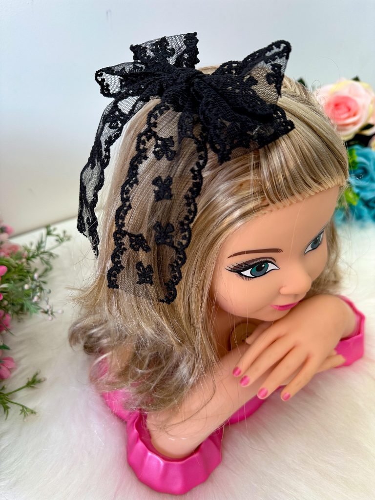 Laço Belli Jessica Renda Preto
