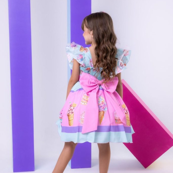 Vestido Tematicos Kids Doces – Doceria – Candy