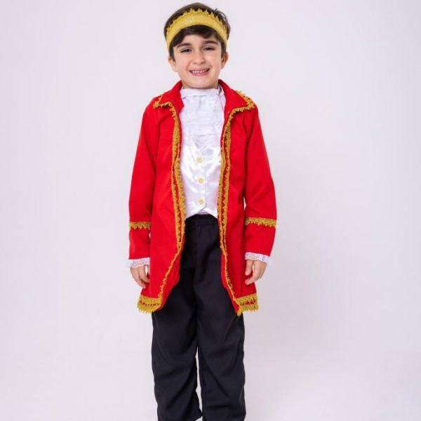 Fantasia Princesa Belli Principe Conde William Vermelho