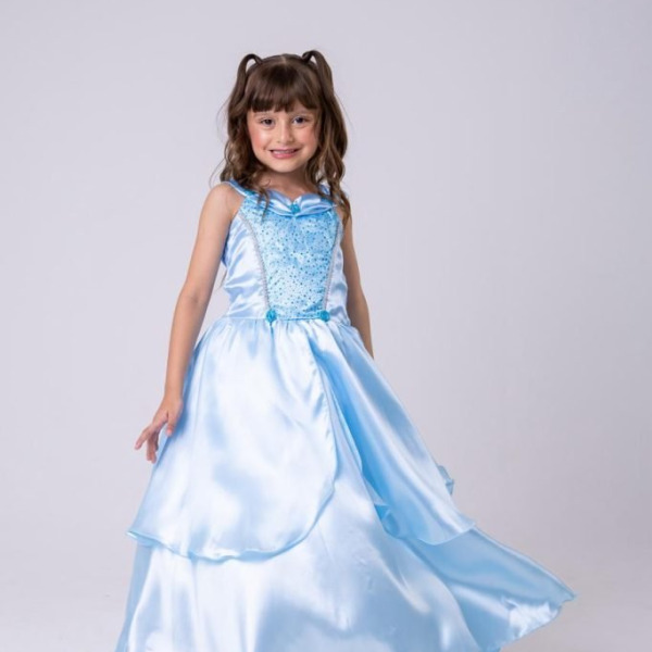 Fantasia Princesa Belli Princesa Azul Modelo 3