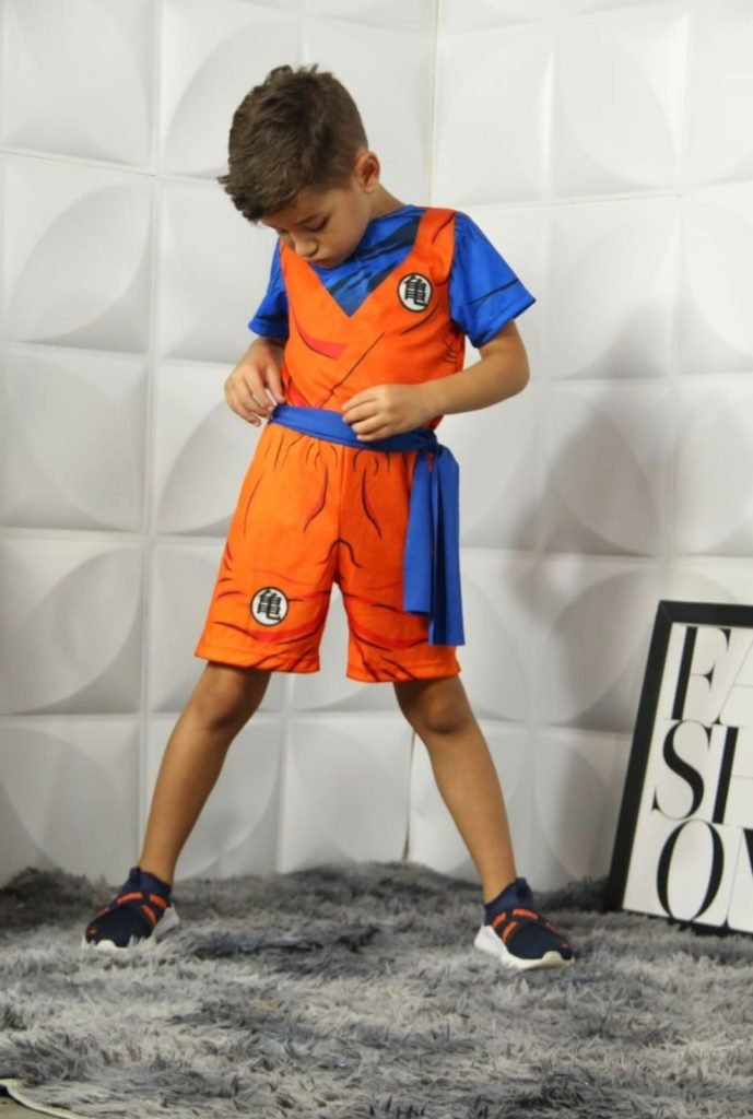 Fantasia Infantil Menino Goku